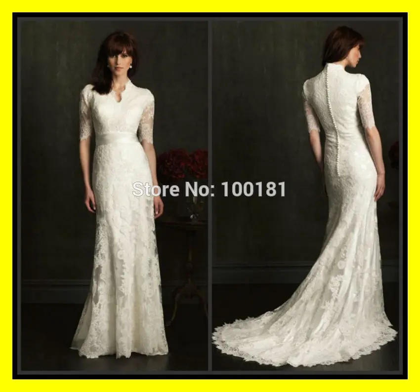 Gypsy Wedding Dresses A-Line Floor-Length Court Train Beading High Off The Shoulder Half Princess Zipper Built-In Bra Satin Cust | Свадьбы и