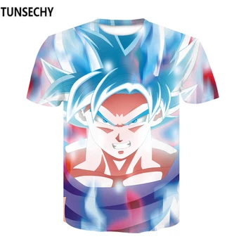 

TUNSECHY New sun wukong vegeta dragonball T-shirt super messiah man compression tight short sleeve T-shirt Wholesale and retail