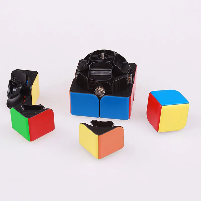 GAN 249 V2M Magnetic Magic Speed Cube 2x2 Professional Mini Pocket Cube GAN V2 Puzzle Cube Stickerless Gans Magnet Cubo Magico