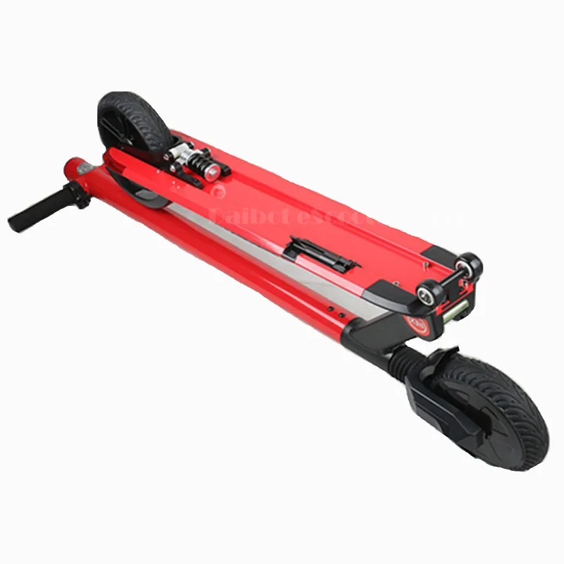 Sale Daibot 8.5 Inch Electric Kick Scooters 2 Wheel Electric Scooter With Bluetooth/APP 250W 36V Red Adult Foldable Electric Scooter 3