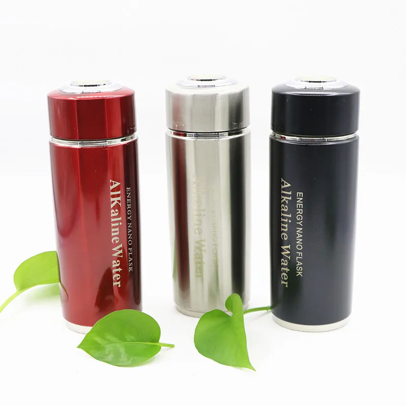 

Alkaline Water Energy Nano Flask Cups Tourmaline Hydrogen Anion Water Bottles