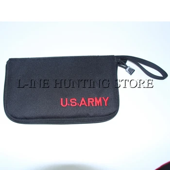 

Army Clutch Bag Airsoft Paintball Shooting Pocket Bag Lightweight Nylon Pistol Bag Case Holster Belt Gun Holster Bag Pouch