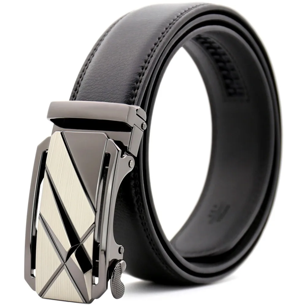 Hidden Pocket Money Belt Secrete 100 Cowhide Leather Belts Men Luxury