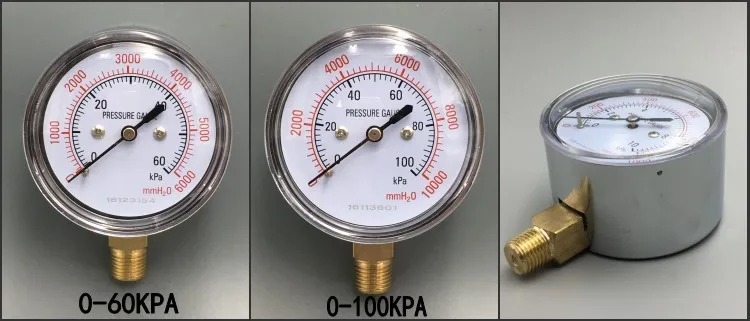 YE-60 диафрагмы поле Давление Датчик газовый метр Micro Давление метр кПа метр измеритель отрицательного давления