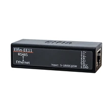 Serial Port RS485 to Ethernet Device Server Module Support Elfin-EE11 TCP/IP Telnet Modbus TCP Protocol professional modbus gateway industrial level 2 port rs485 422 modbus rtu to modbus tcp