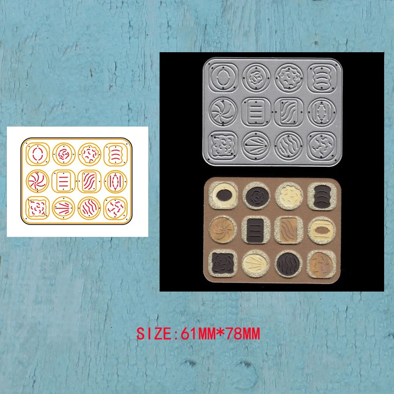 

LLove CCraft Metal Cutting Dies Chocolate Box for DIY Scrapbook Album Paper Card Decorative Craft Embossing Die 2019 NEW
