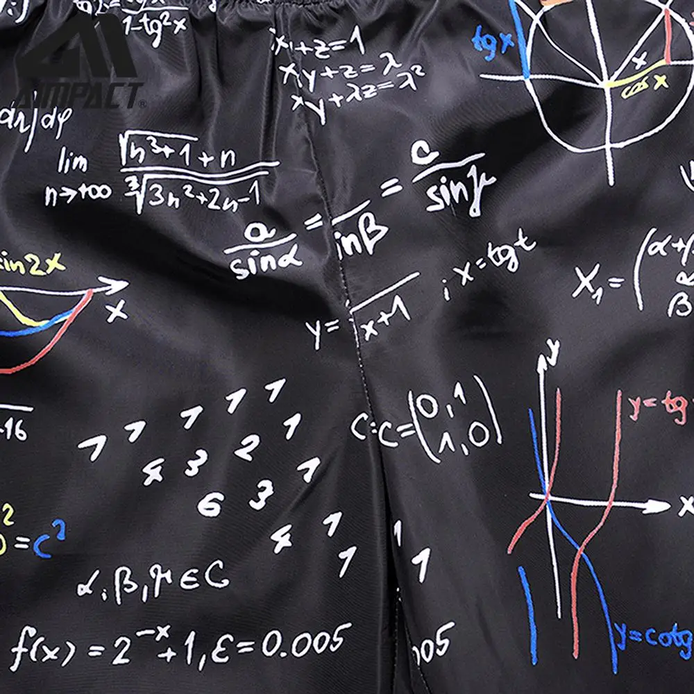Мужские новые быстросохнущие пляжные шорты creatical Equation летние пляжные плавки для серфинга Повседневная Домашняя одежда Hybird AM2158