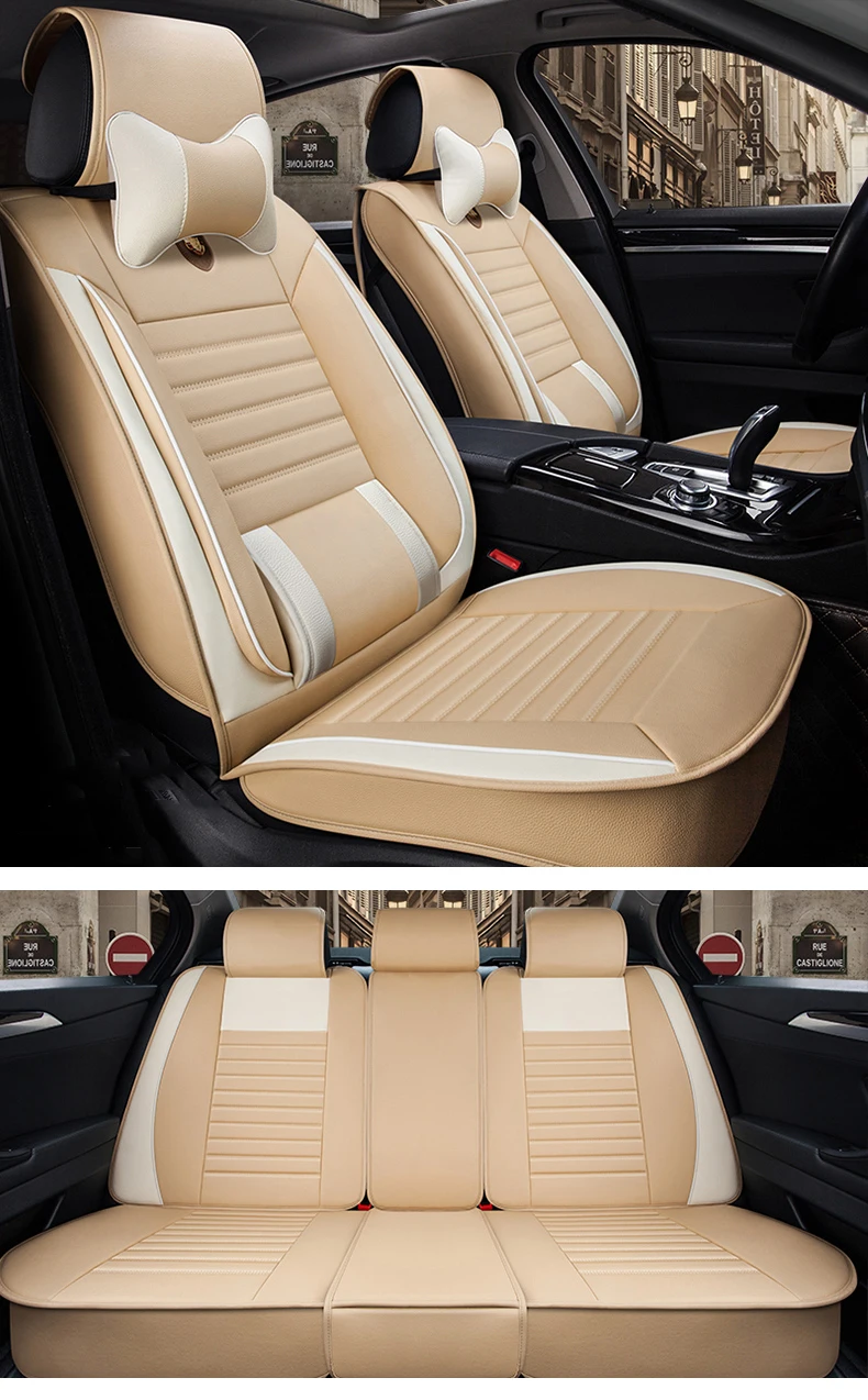 Кожаный Авто универсальный чехол для автомобильных сидений чехлы для toyota prado 120 150 land-cruiser-prado lc200 alphard auris 2010 2011 2012 2013