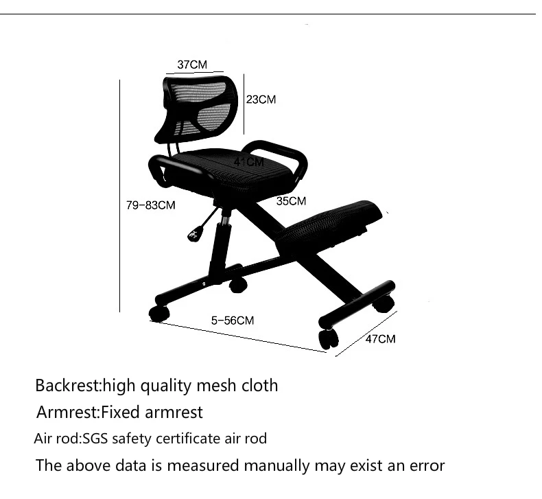 Эргономика коррекции осанки, Председатель бытовой компьютер стул со спинкой Многофункциональный студент, пишущий стул мягкое офисное