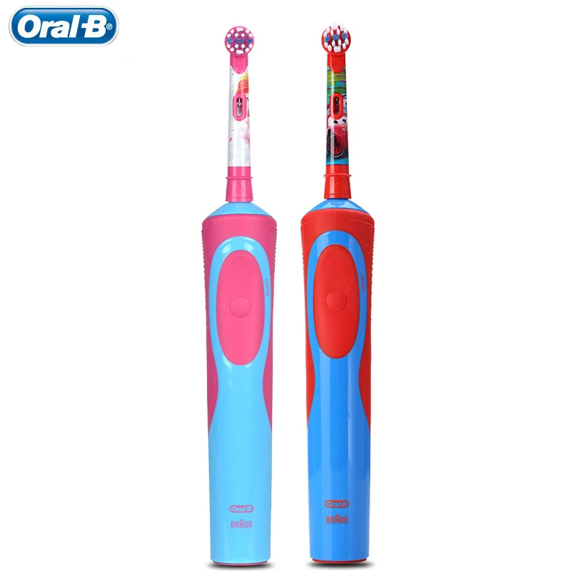 Детская Водонепроницаемая зубная щетка Oral B с мягкой щетиной|electric toothbrush|children electric