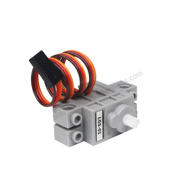 4 шт. LGS-01 micro servo 270 градусов строительный блок рулевой механизм анти-Блокировка ремень защита микро: управление программированием бит