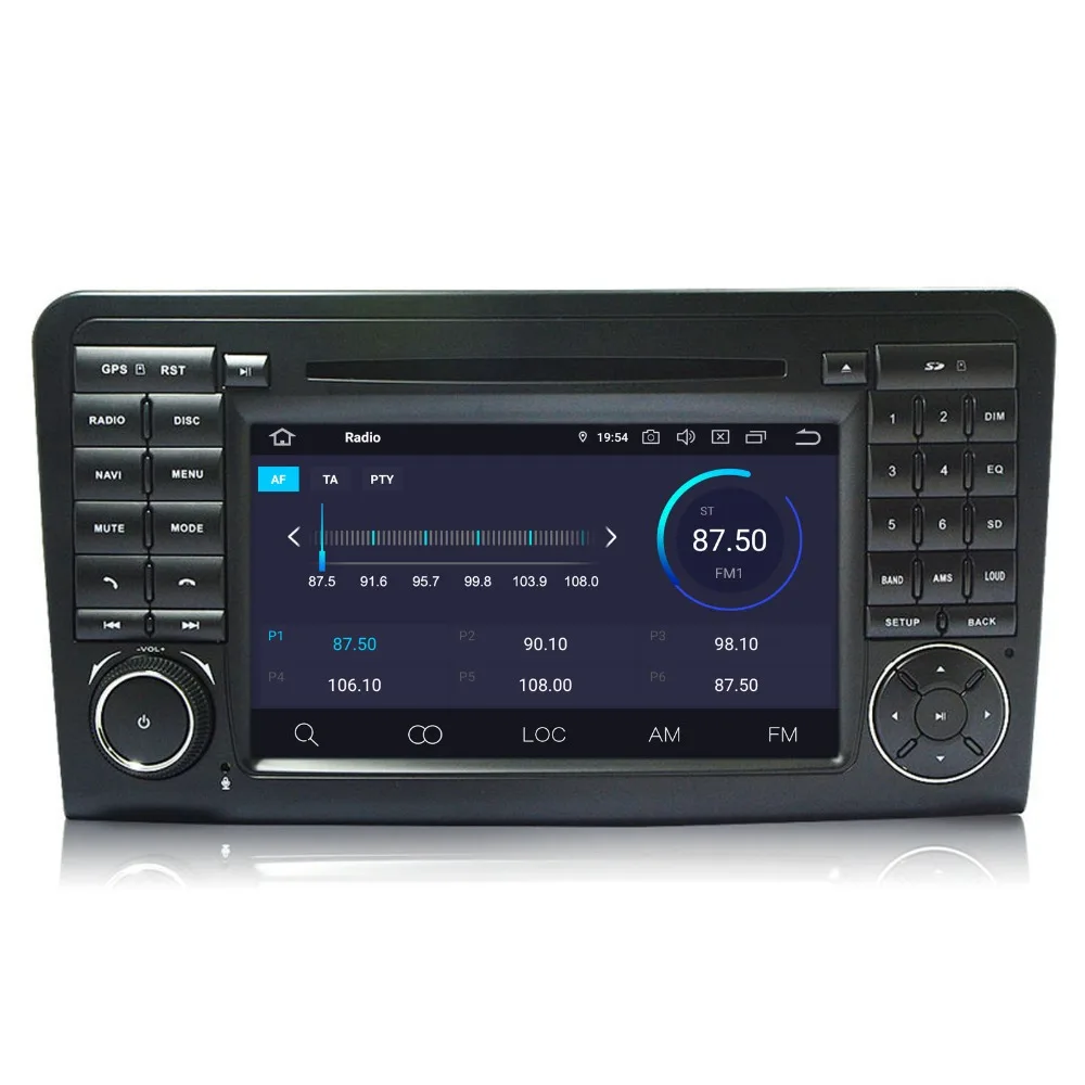 COIKA " Andorid 9,0 Системы автомобильный DVD gps радио для Benz W164 M300/ML350 X164 GL420/GL450/GL500 Сенсорный экран 2+ 16G Оперативная память DVR SWC BT