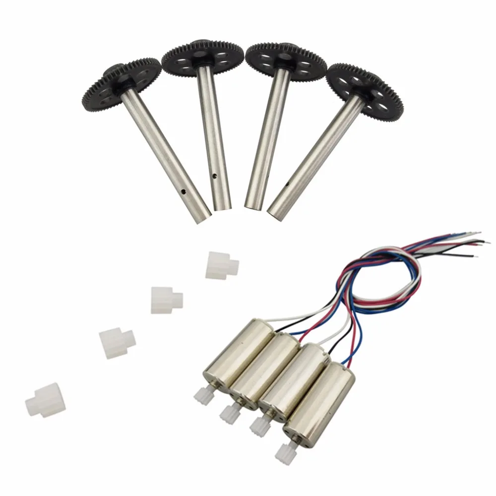 Quadcopter motors Spindle gears for DFD F181 H12C remote drone spare