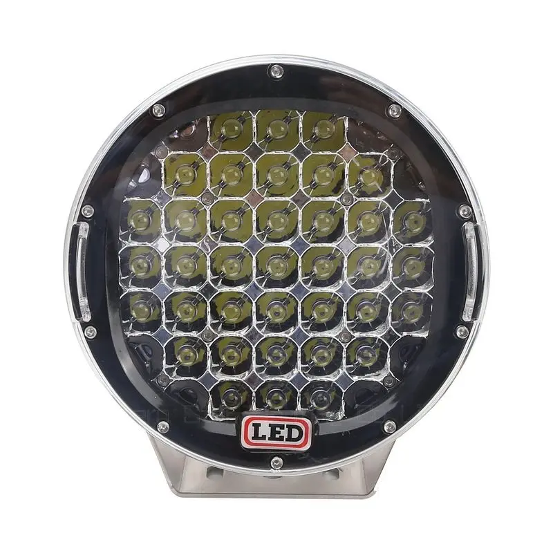 

185W 9" Round LED Work Light 12V 24V Driving Off-Road Light for Truck Car ATV SUV Jeep Boat ATV Auxiliary