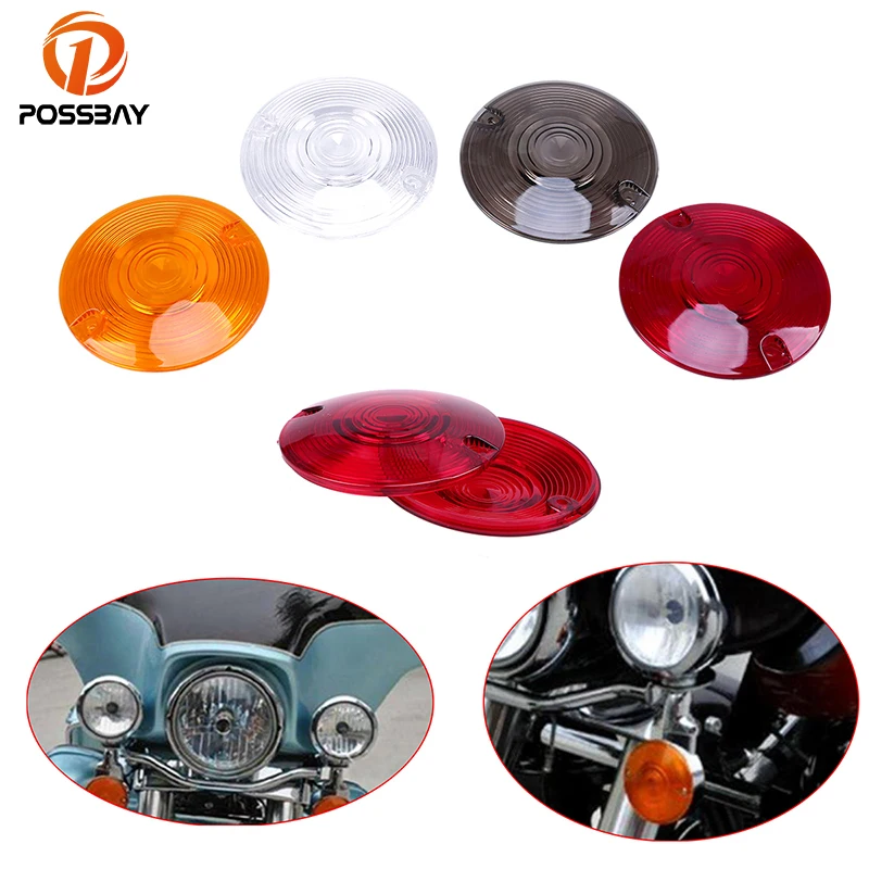 Buy POSSBAY Blinker Lighting Covers Motorcycle Turn