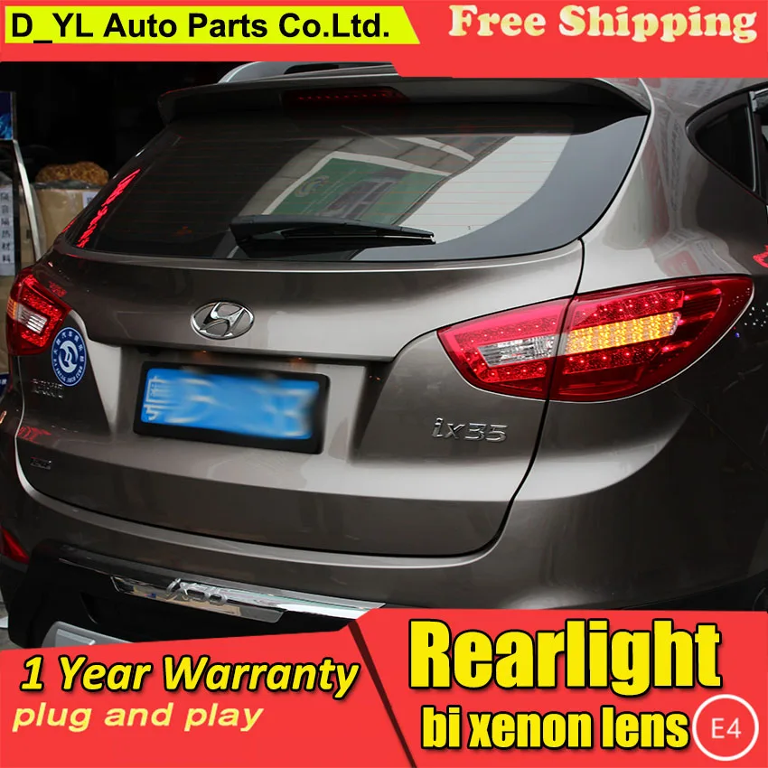 Car Styling for Tail Lights 2010 2012 Hyundai IX35 LED Rear Light Fog