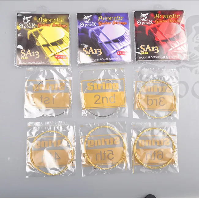 

High quality Extra light Acoustic guitar strings 011/012/013 size Musical instrument accessories and parts SA13