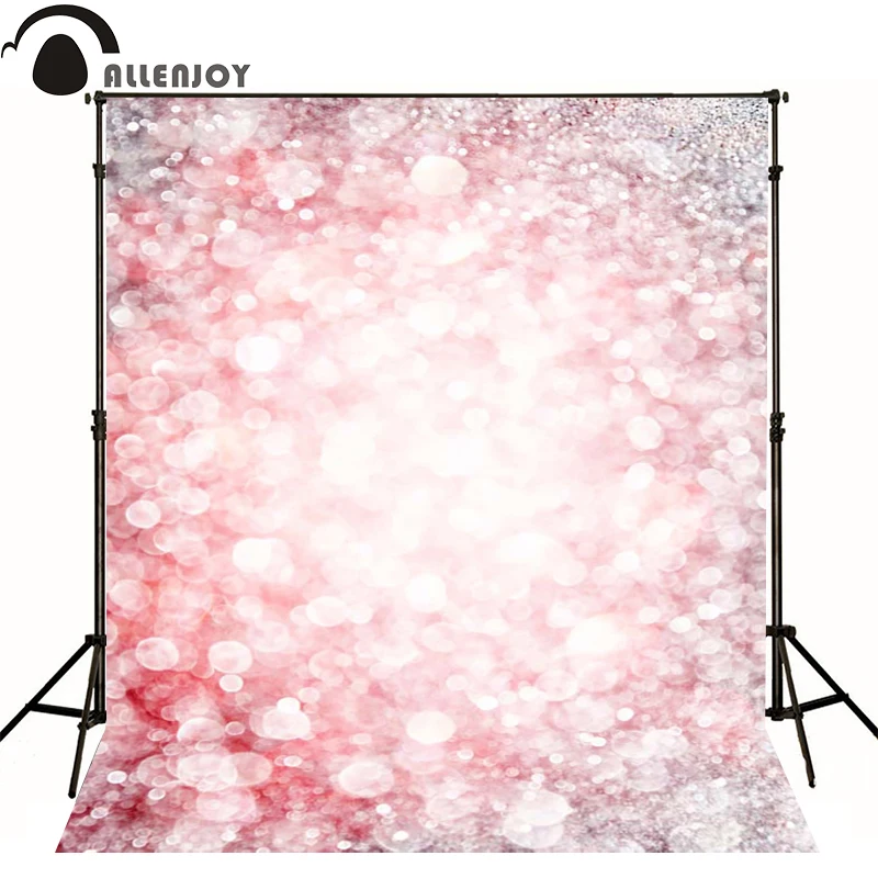 

Allenjoy photography backdrops bokeh circles pink highlights backgrounds for photo studio new design
