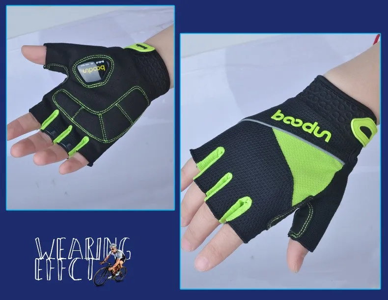 Boodun перчатки для велоспорта Нескользящие перчатки дышащие перчатки спортивные перчатки для улицы