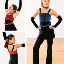 Акция Новые Дэдпул атака на Титанов детские танцевальные костюмы одежда для выступлений юбка для взрослых детей ошейники для девочек