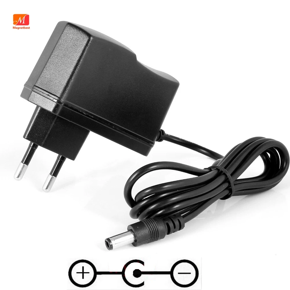 

9V 1A AC Adaptor Charger 9V Switching Power Supply For Guitar Foot Pedal Effect Adapter Reverse Polarity Negative inside