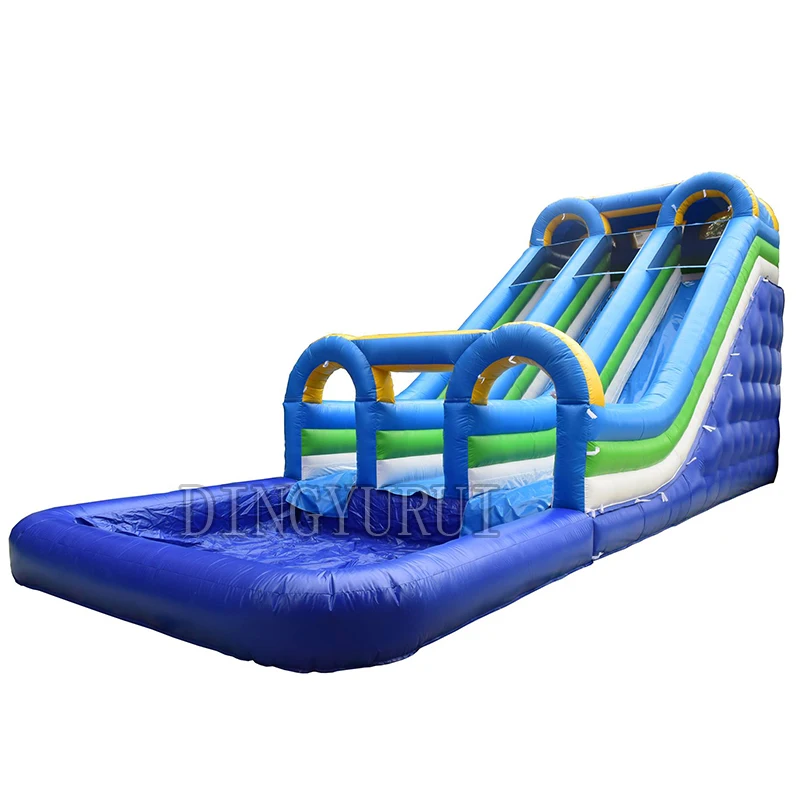 China inflatable water slide for pool in with bouncer castle | Спорт и развлечения