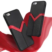 QIALINO чехол для iPhone 6 из натуральной кожи задняя Роскошный чехол сумка для Apple iPhone6 plus Тонкий Модный чехол для телефона 4,7/5,5 дюймов