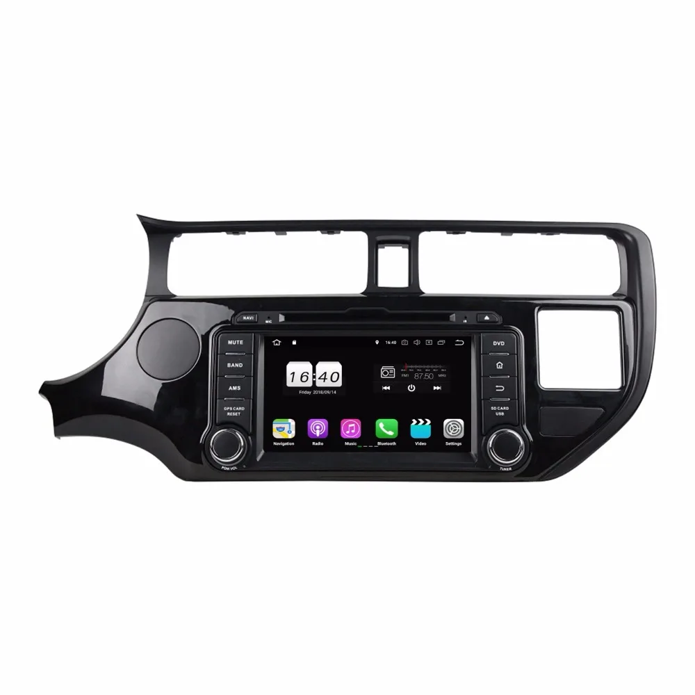 Discount 7" Android 8.1 Quad Core Car Radio DVD GPS Multimedia Player for Kia K3 RIO 2011 2012  With 2GB RAM Bluetooth WIFI Mirror-link 1
