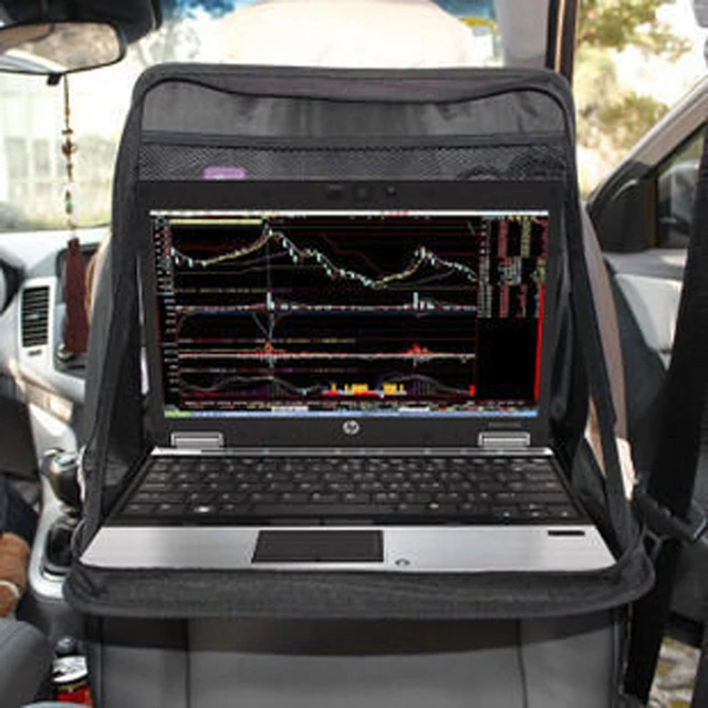 Car Back Seat PC Laptop Holder Table Notebook Stand Folding Rack Oxford