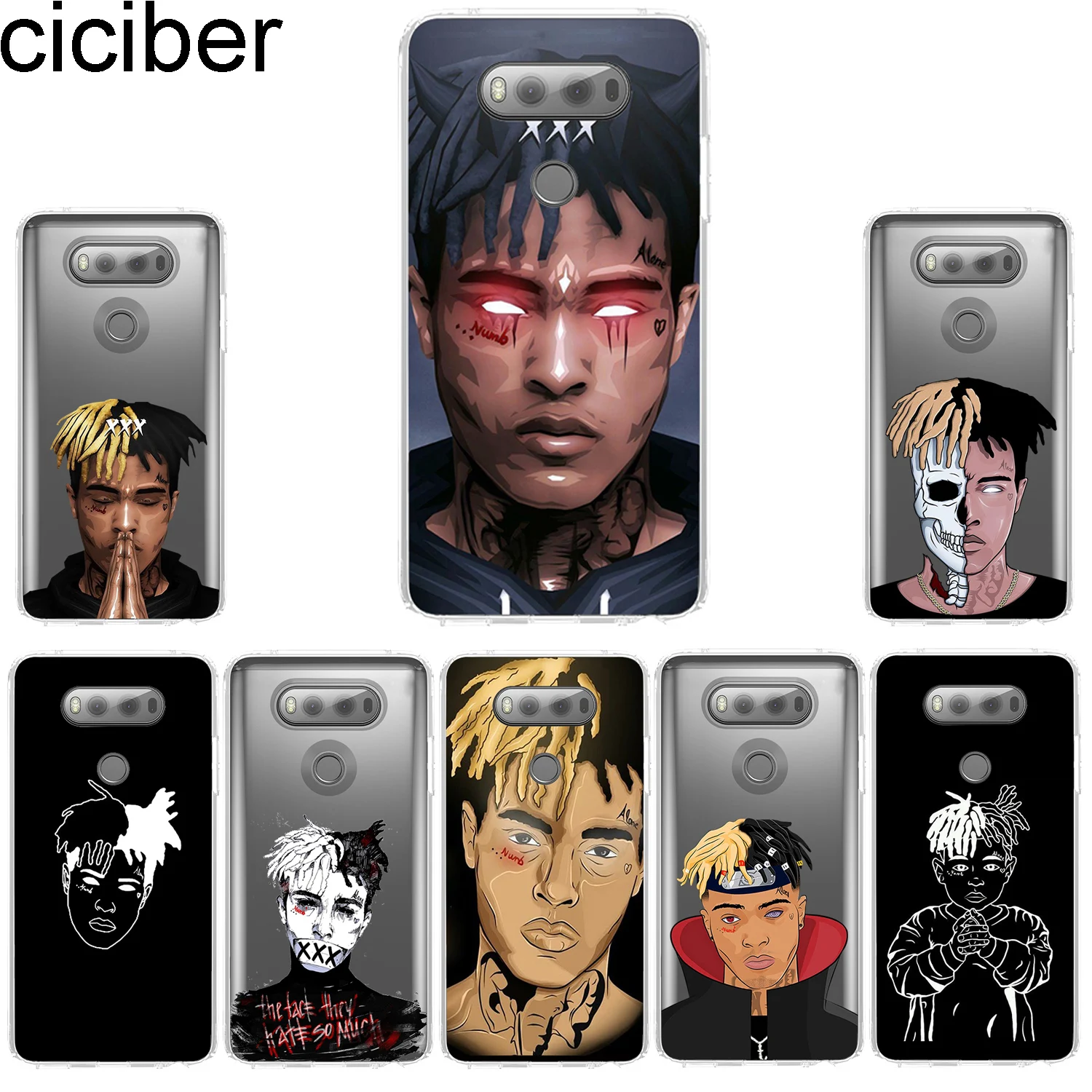 Ciciber для LG G7 G6 G5 G4 V40 V35 V30 V20 чехол телефона K11 K10 K9 K8 K4 2018 2017 X Power 3 2 Q Stylus 6 7 Xxxtentacion |