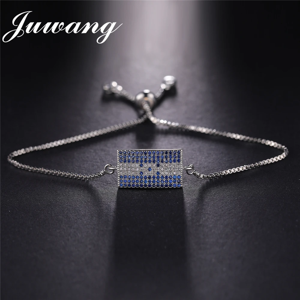 

JUWANG Brand Honduras Bracelet Charm Love My Motherland Flag Jewelry Bracelets & Bangles for Woman and Man Wholesale