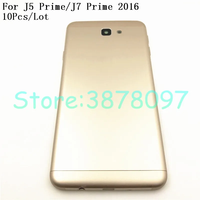 Металлический корпус 10 шт./лот J7 Prime G610F G610 On7 2016 для Samsung Galaxy J5 G570F G570 On5 задняя