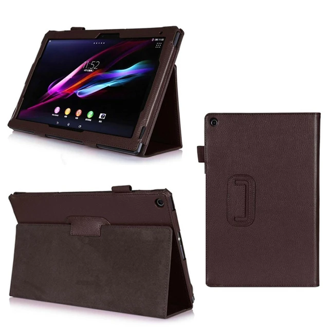 For Tablet 10.1" Protective Pu Leather Skin Case Cover For Sony Xperia Tablet Z 2 Z2 Tablet Accessories Yd - Tablets & E-books Case - AliExpress