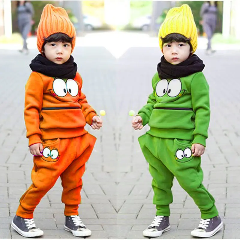 

pudcoco Newest Arrivals Hot Toddler Baby Boys Girls Kid Pullover Tops Sportswear Tracksuit Lucky Child adorable Outfit Suits