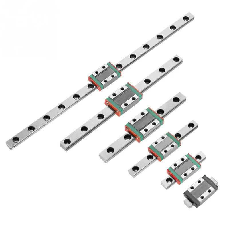 

1PC LML9B Miniature Linear Rail Guide Rail 9mm Width+Slide Block Linear Guide Rail Print Parts CNC