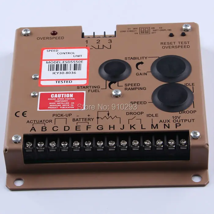 

Speed Controller 5550E Diesel engine controller