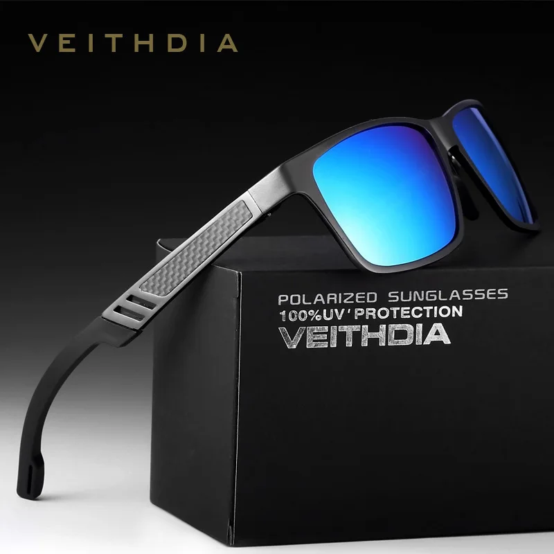 VEITHDIA алюминиево-магниевое HD поляризованное солнцезащитное стекло es мужские