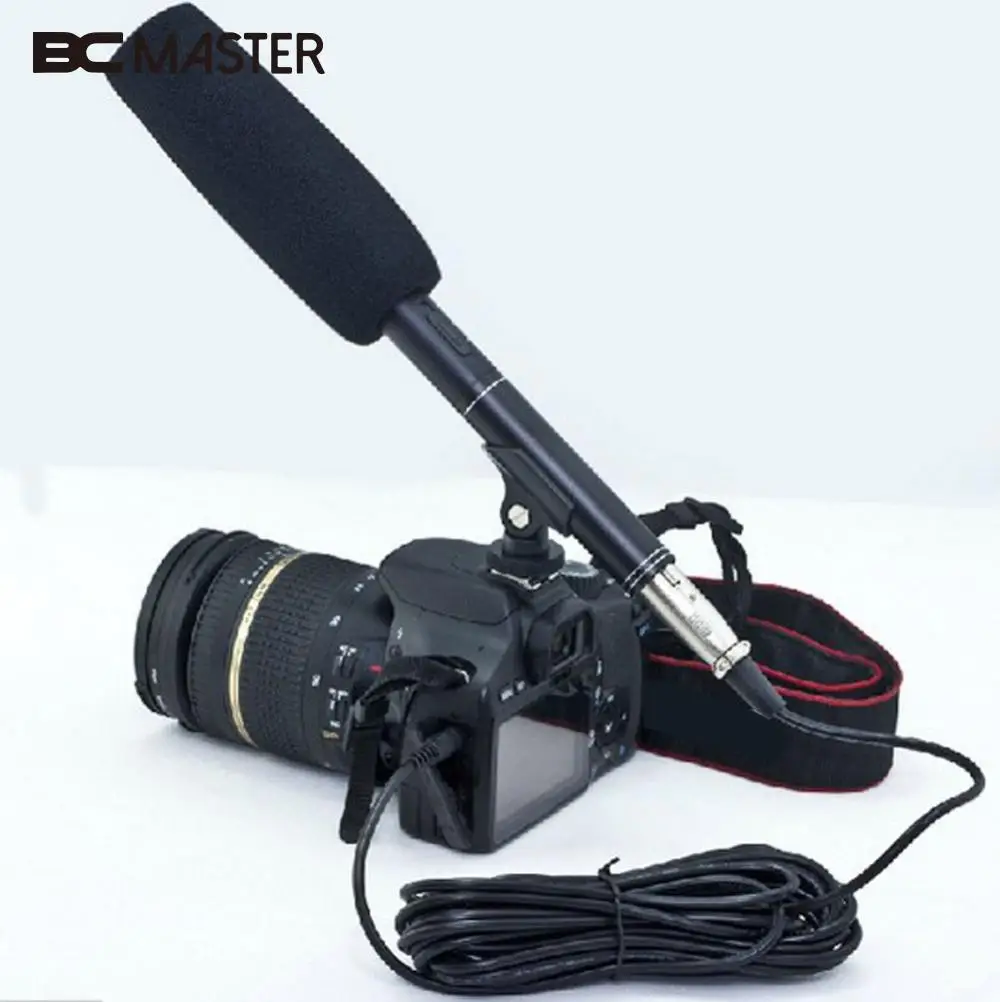 BCMaster New for pro 14.37" Camera Camcorder Shotgun Microphone MIC for