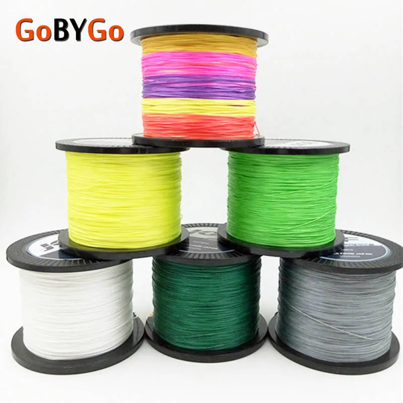 

GoByGo 8 STRANDS 100M PE Braided Fishing Line Super Strong Japan Multifilament Line Jig Carp Fish Line Wire