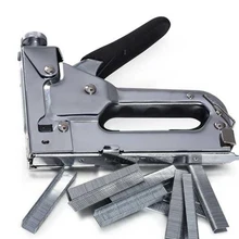 Руководство ногтей штапельного пистолет Степлер инструменты для дерева обивки дверей обрамление мебель