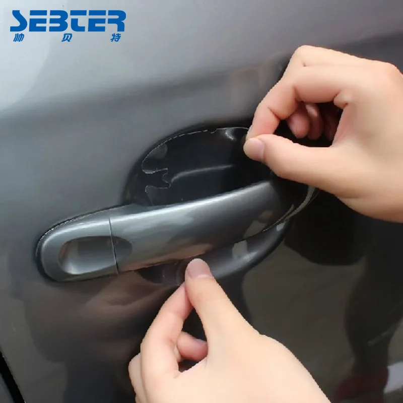 Автомобильные наклейки SEBTER Стильная защитная пленка для автомобильной двери.