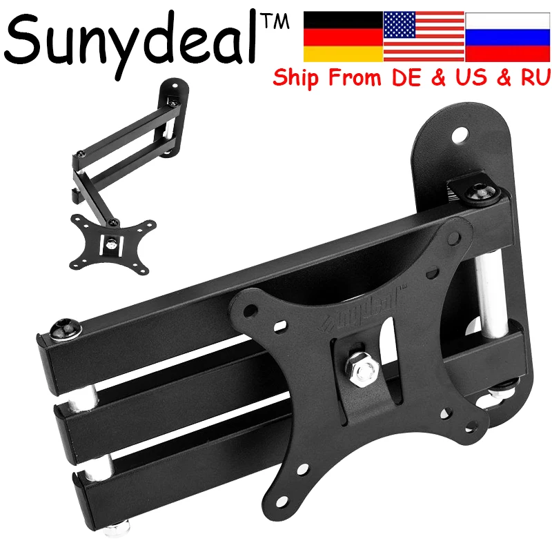 Brackets for TV Monitor Holder TV Stand Tilt Swivel 14 27" Plasma