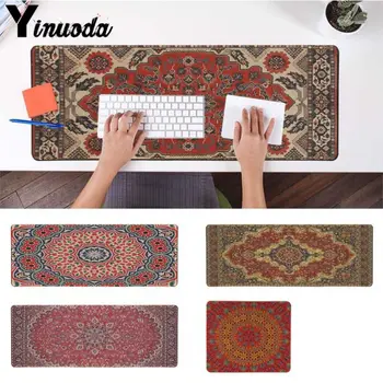 

Yinuoda Persian carpet style Laptop Computer Mousepad Size for 30x90cm and 40x90cm Gaming Mousepads
