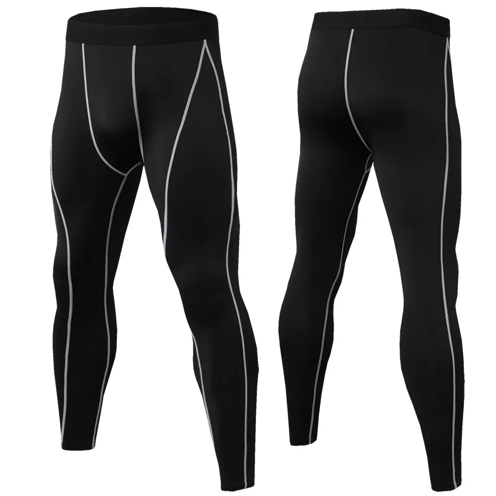 KC133 trousers black bottom gray line