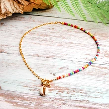 MOON GIRL Boho Cowrie колье, натуральная оболочка, подвеска, ожерелье для женщин, шикарный дизайн, цепочка, ожерелье, модное колье, Femme, дропшиппинг