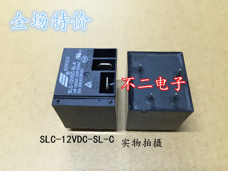 

New relay SLC-12VDC-SL-A 4-pin set of normally open 250V30A T91