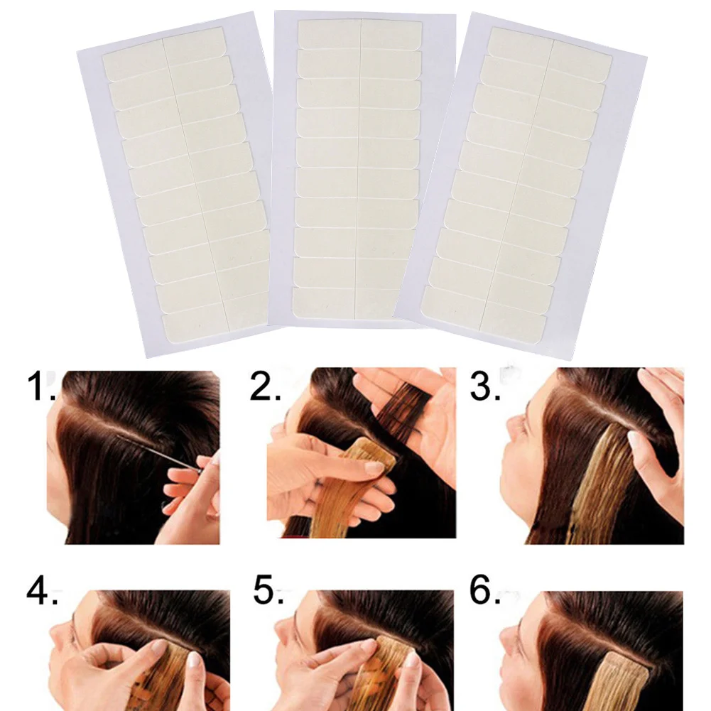 5 шт./упак. клей инструменты Замена ленты клей двухсторонний для кружева парик наращивание волос