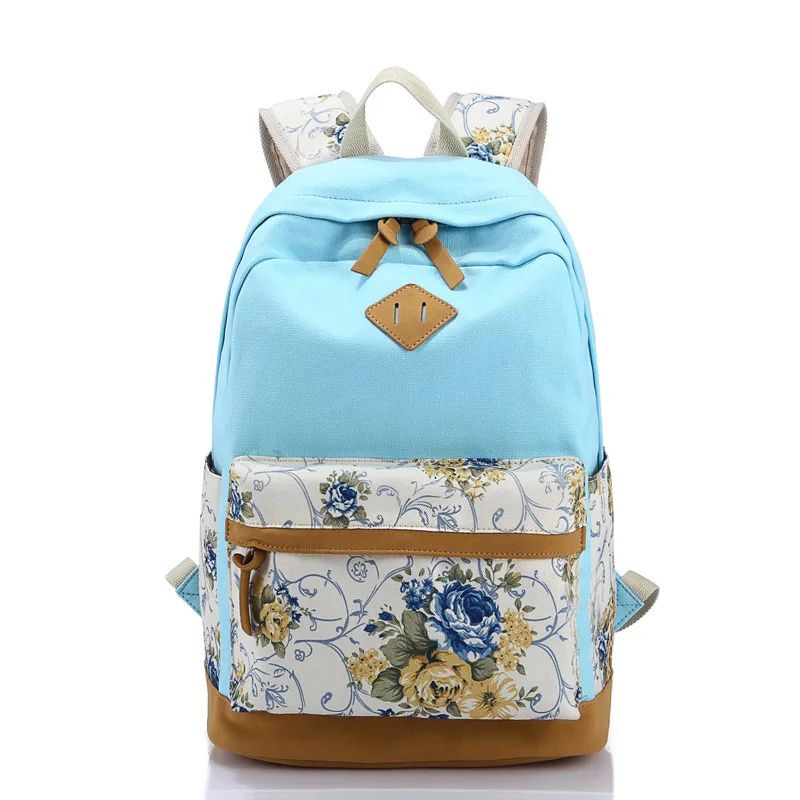 

Hot Sale New Women Backpack Printing Women Canvas Travel Satchel Backpack Girls Rucksack Shoulder School Laptop Bags