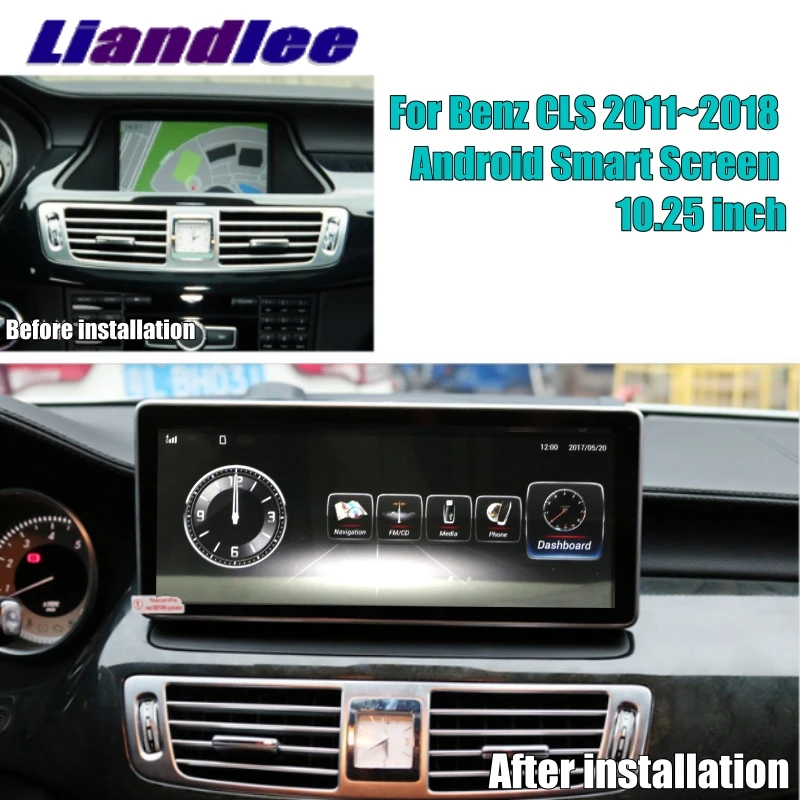 Discount Liandlee Car Multimedia Player NAVI 4G RAM For Mercedes Benz MB CLS Class W218 X218 2011~2018 Car Radio CarPlay GPS Navigation 3