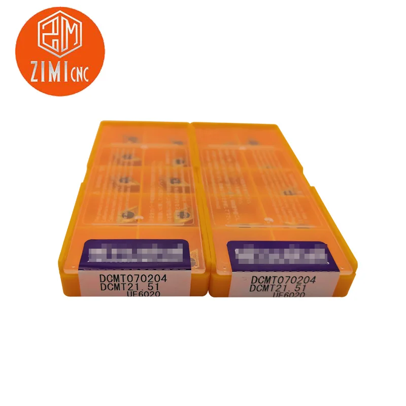 

10 pcs DCMT070204 UE6020 carbide inserts Internal Turning tool DCMT 070204 face endmills Lathe Tools Milling cutter CNC tool